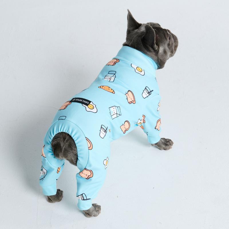 Cozy Spark Paws Dog Pajamas - Ultra-Soft 4-Way Stretch Recovery Suit for All Breeds!