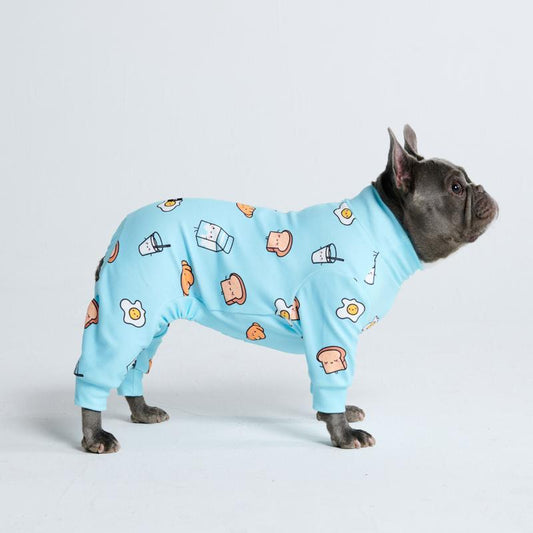 Cozy Spark Paws Dog Pajamas - Ultra-Soft 4-Way Stretch Recovery Suit for All Breeds!