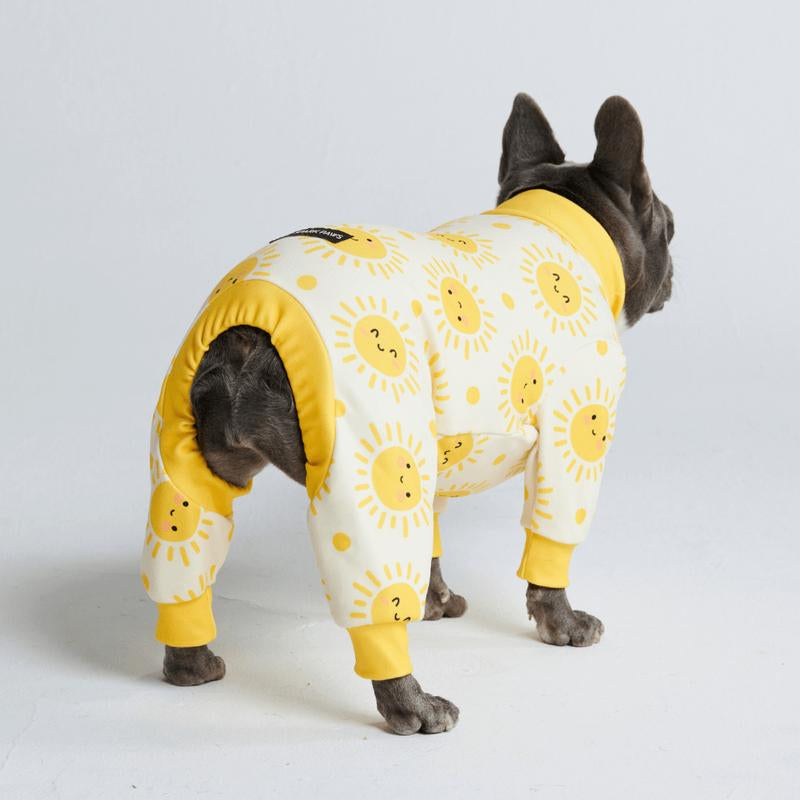 Cozy Spark Paws Dog Pajamas - Ultra-Soft 4-Way Stretch Recovery Suit for All Breeds!