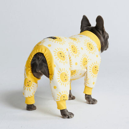 Cozy Spark Paws Dog Pajamas - Ultra-Soft 4-Way Stretch Recovery Suit for All Breeds!
