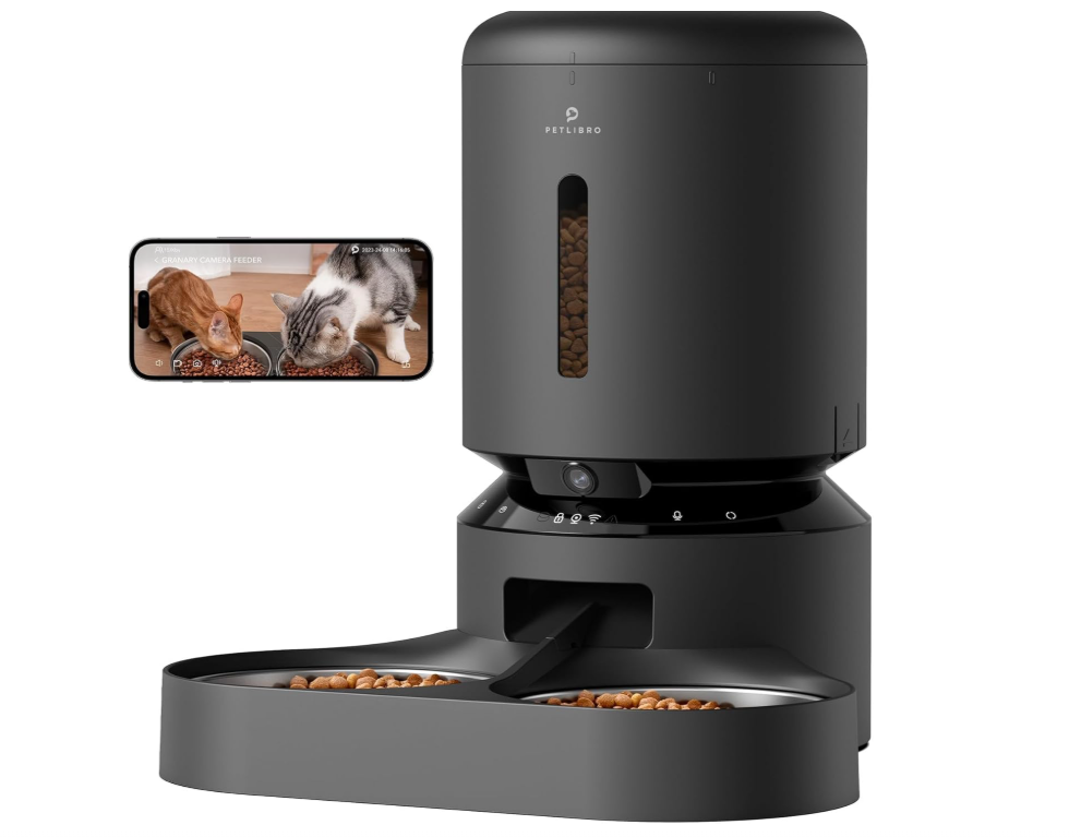PETLIBRO VisionFeast™ 5L Smart Feeder – Dual Tray, HD Camera & 5G WiFi