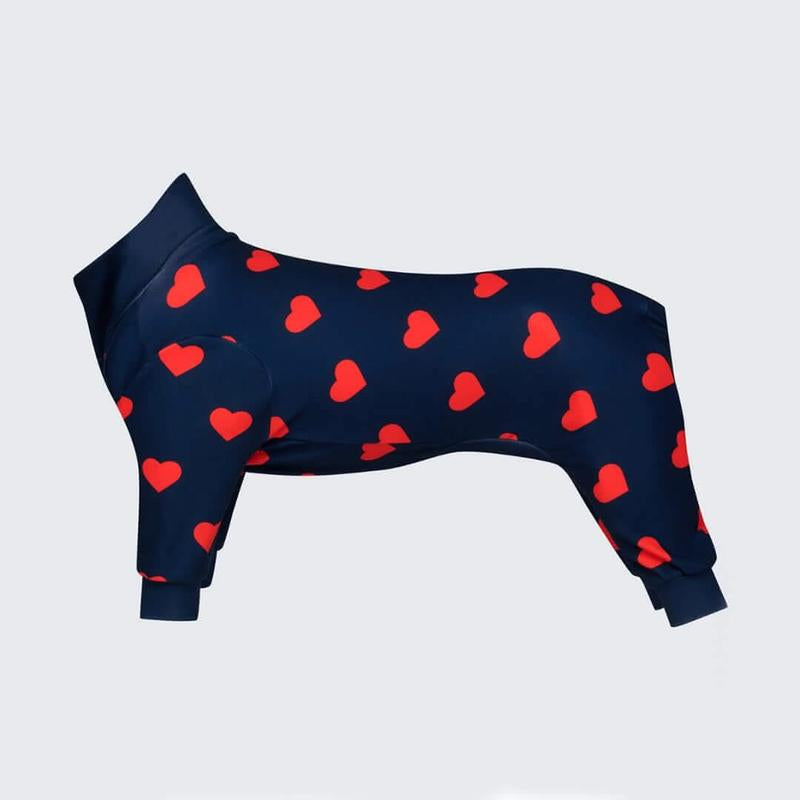 Cozy Spark Paws Dog Pajamas - Ultra-Soft 4-Way Stretch Recovery Suit for All Breeds!